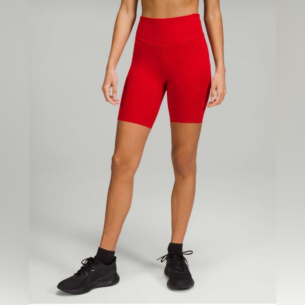 NWT - Lululemon Base Pace HR Short 8” - Dark Red
